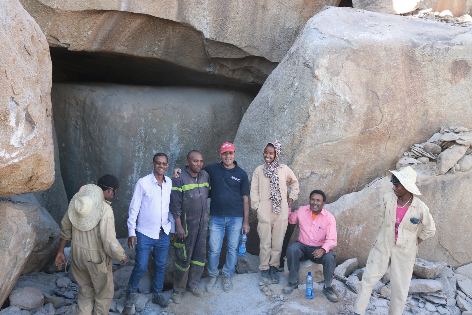 Ethiopia Tigray Granite Quarry